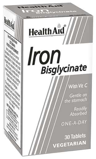 Ferro bisglicinato Com Vitamina C 30 Comprimidos