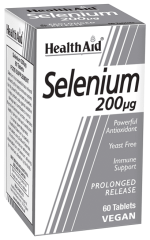 200mcg Selenium. 60comp. Health Aid