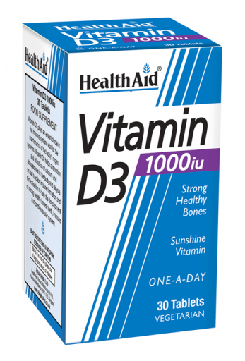 Vitamina D3 1000Ui 30 comprimidos