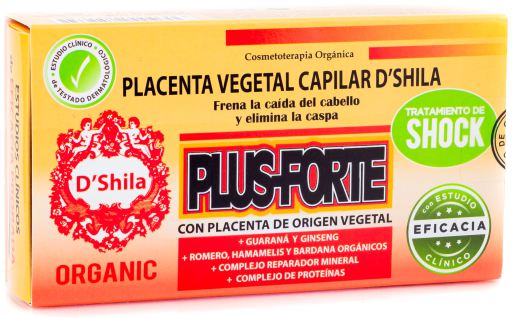 Placenta Vegetal Plus Forte 25ml 4 Unidades