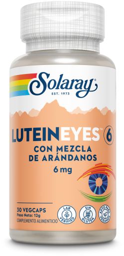 Luteína Olhos 6mg 30 Cápsulas
