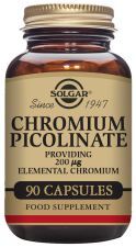 Picolinato de cromo 200 mg 90 cápsulas