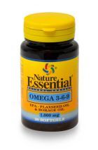 Omega 3-6-9 1000 miligramas de 30 pérolas essenciais da natureza