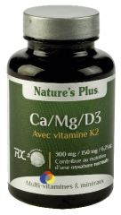 Cálcio, magnésio e vitamina D3 + K2 - 30 comprimidos