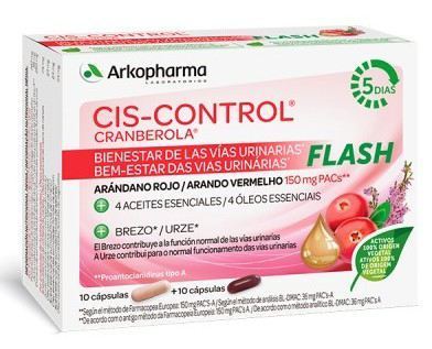 Cys-Control Cranberola Flash 140 mg 20 cápsulas