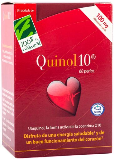 Quinol 10 Ubiquinol 60 Cápsulas