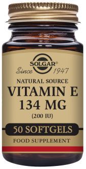 Vitamina E 200 Ul cápsulas de 134 mg