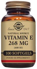 Vitamina E 400 iu 268 mg cápsulas