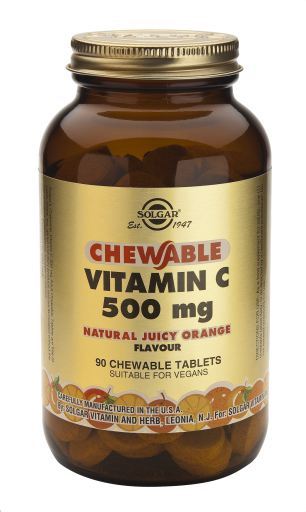 Vitamina C 500 mg 90 comprimidos para mastigar