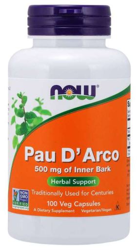 Pau D&#39;Arco 500 mg 100 cápsulas