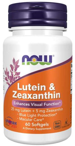 Softgels de luteína e zeaxantina 60