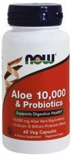 Aloe 10.000 e probióticos 60 cápsulas