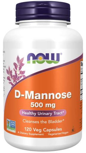 D-Manose 500 mg 120 cápsulas