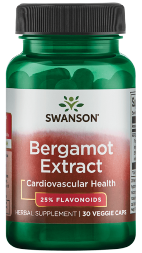 Extrato de Bergamota 500 mg 30 cápsulas