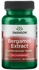 Extrato de Bergamota 500 mg 30 cápsulas