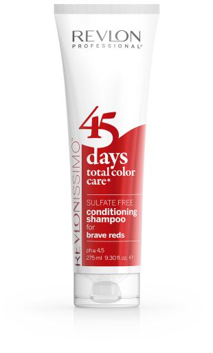 Revlonissimo 45 Days Brave Reds Shampoo Condicionador 275ml