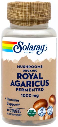 Royal Agaricus 500 mg 60 cápsulas vegetais
