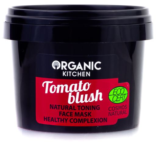 Máscara facial tonificante natural Tomato Blush 100 ml