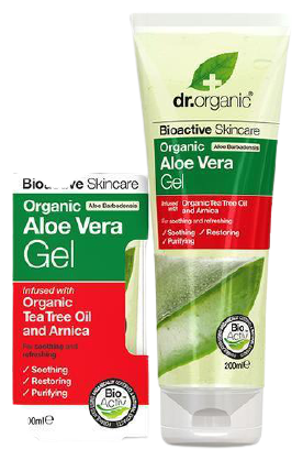 Gel de Aloe Vera com Tea Tree Orgânico e Arnica 200 ml
