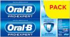 Pack 2 dentífricos Pro-Expert protecção profissional 75 ml