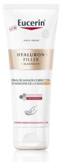 Hyaluron-Filler +Elasticity Creme para as Mãos Antimanchas SPF 30 75 ml