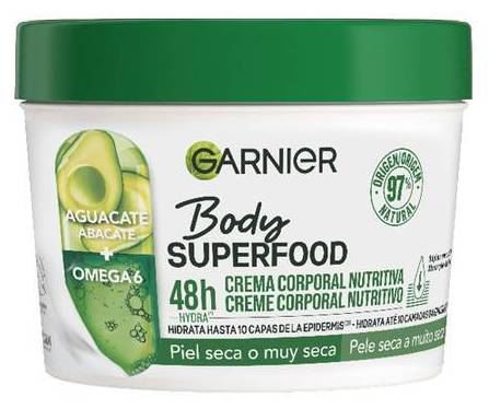 Body Superfood Creme Corporal Nutritivo Abacate 380 ml